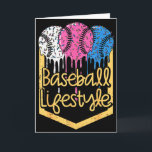 Baseball-Lebensstil-Ball-Streusel-Tropf-Jungen-Kin Karte<br><div class="desc">Baseball-Lebensstil-Ball-Streusel-Tropf-Jungen-Kinder-Männer-Teenager</div>