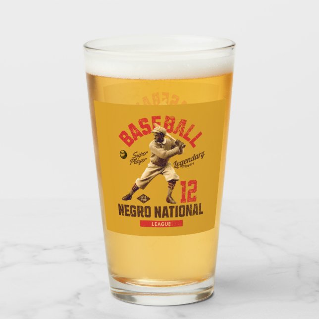 Baseball Legends Negro National League, EST 1920 Glas (Rückseite (gefüllt))