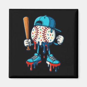Baseball Lifestyle 101 Bekleidungsjugend Baseball  Magnet