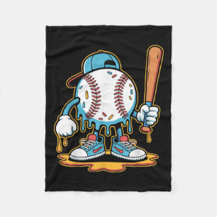 Baseball Lifestyle 101 T-Shirt Jugend Baseball Tro Fleecedecke