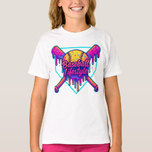 Baseball Lifestyle Apparel Jugend Baseball Tropfen T-Shirt