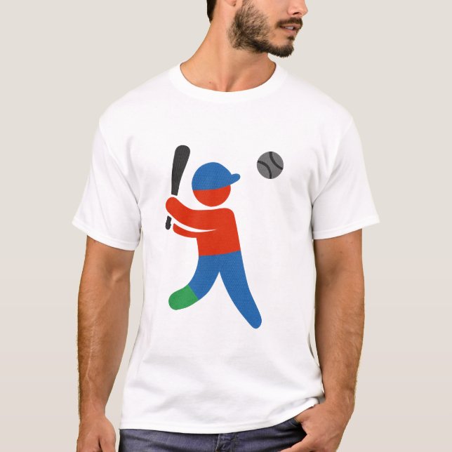 Baseball Lifestyle  T-Shirt (Vorderseite)