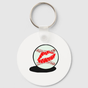 Baseball-Lippen Schlüsselanhänger