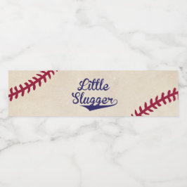 Baseball "Little Slugger" Wasserflaschen Labels