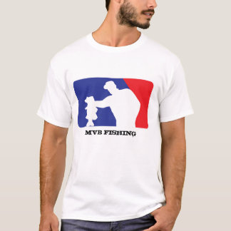 Baseball-Logo für Barschangeln T-Shirt