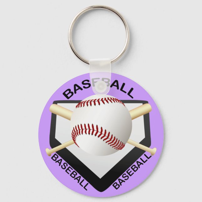 BASEBALL-LOGO SCHLÜSSELANHÄNGER (Vorderseite)