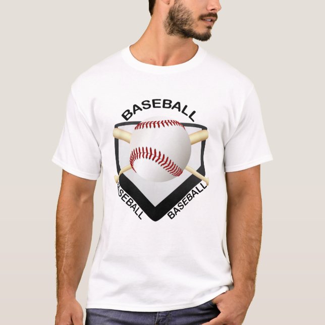 BASEBALL-LOGO T-Shirt (Vorderseite)