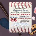 Baseball Look Bar Mitzvah Einladung<br><div class="desc">Diese lässigen, schicken Einladungen sind perfekt für alle sportlichen Bar Mitzvah-Feste. Jede Textzeile ist vollständig anpassbar, um genau zu sagen, was Sie gewollt haben! Finden Sie koordinierende Produkte in der Bar Mitzvah Sports Collection.</div>