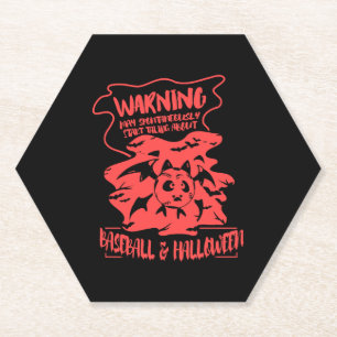 Baseball Lover Halloween-Kostüm Untersetzer