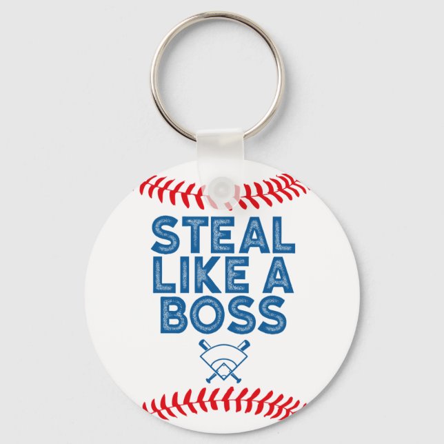 Baseball-Lover-Schlüsselkette Schlüsselanhänger (Vorderseite)
