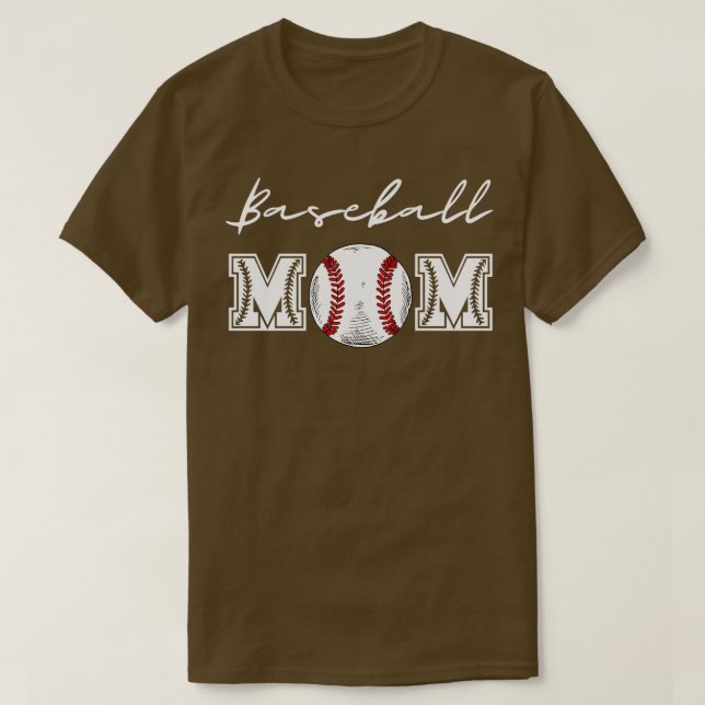 Baseball-Mama 20 T-Shirt (Design vorne)