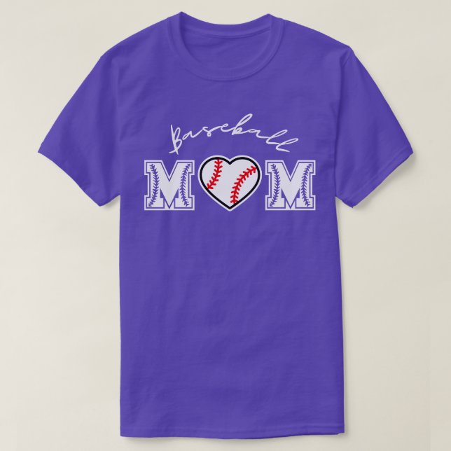 Baseball-Mama 2 T-Shirt (Design vorne)