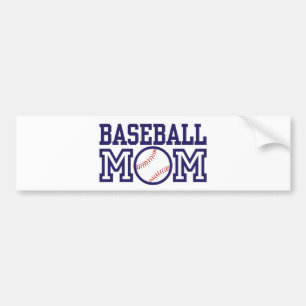 Baseball-Mama Autoaufkleber