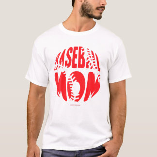 Baseball-Mama. Ball Field Mama Mother' Day Mama T-Shirt