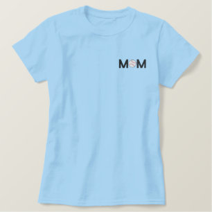 Baseball-Mama besticktes Shirt