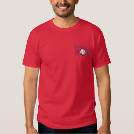 Baseball-Mama Besticktes T-Shirt