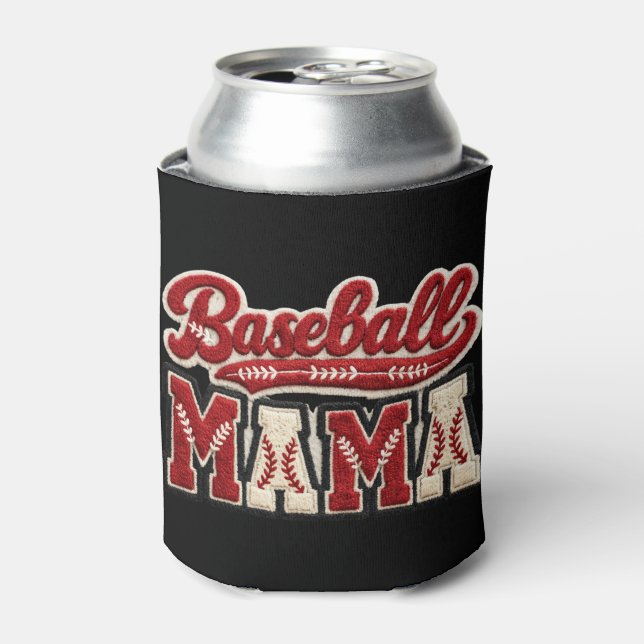Baseball-Mama Dosenkühler (Kanne Vorderseite)