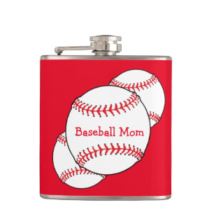 Baseball-Mama Flachmann