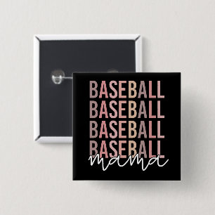 Baseball Mama   Geschenke für Baseball-Mamas Button