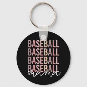 Baseball Mama Geschenke für Baseball-Mamas Schlüsselanhänger