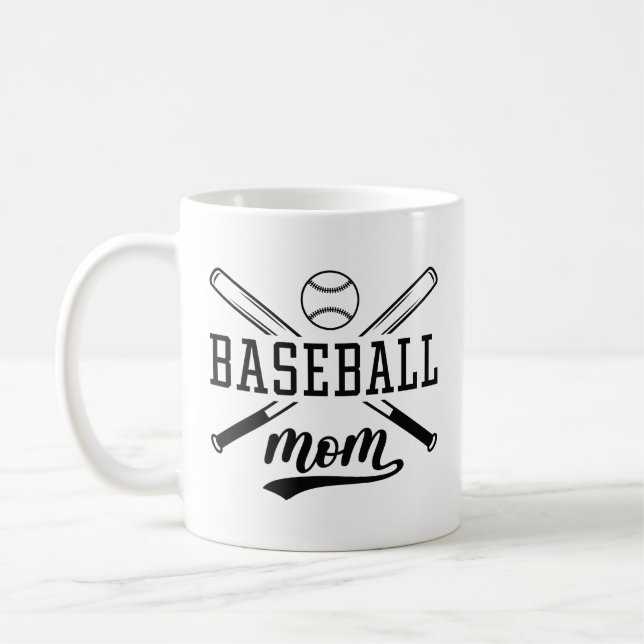 Baseball-Mama Kaffeetasse (Links)