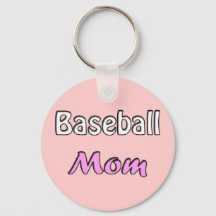 Baseball-Mama Schlüsselanhänger