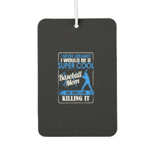 Baseball-Mama-Shirt Autolufterfrischer
