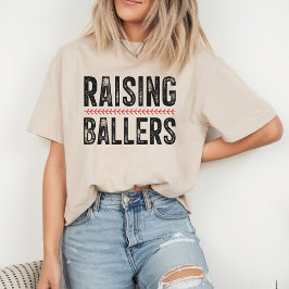 Baseball Mama Shirt Ballers Softball Shirt erhöhen