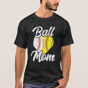 Baseball Mama - Softball-Mama-Mannschaftssport 1 T-Shirt