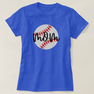 Baseball-Mama Sportliches T-Shirt