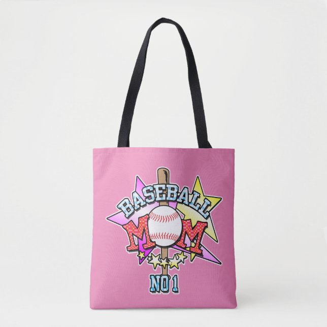 Baseball-Mama Tasche (Vorderseite)