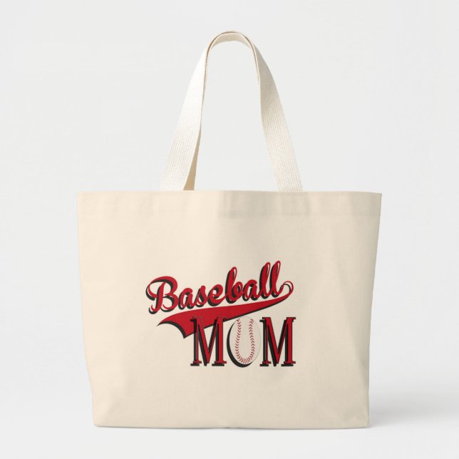 Baseball-Mama - Tasche (Vorne)