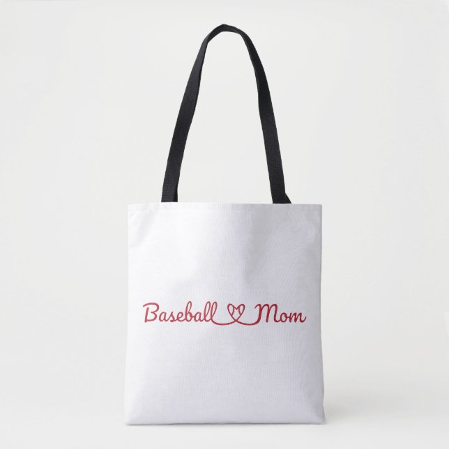 Baseball-Mama Tasche (Vorderseite)