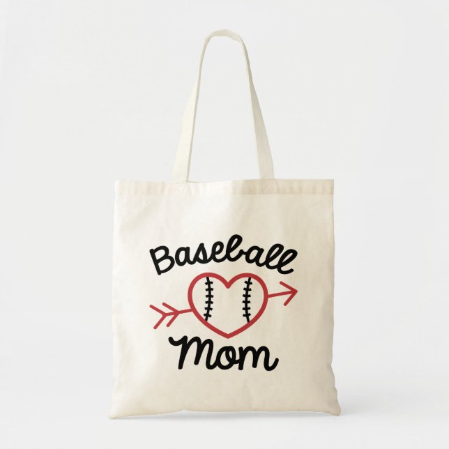 Baseball-Mama Tragetasche (Vorne)