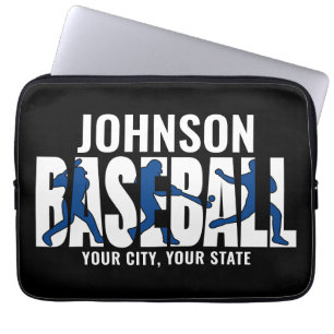 Baseball-Mannschaft ADD NAME Champion Spiel Spiele Laptopschutzhülle