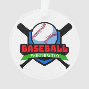 Baseball-Medaillen-Ornament Ornament