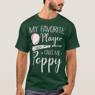Baseball Mein Lieblingsspieler nennt mir Mohngesch T-Shirt