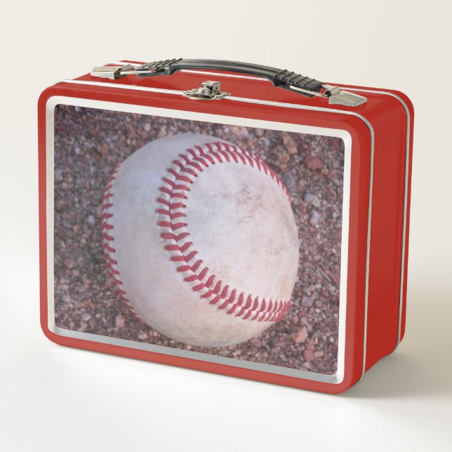 Baseball Metall Lunch Box (Vorderseite)