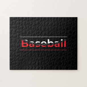 Baseball - Minimalistisch Art Geometric Arch