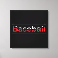 Baseball - Minimalistisch Art Geometric Arch