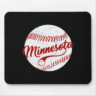 Baseball Minnesota Team Liebe Baseball National Pa Mousepad
