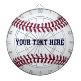 Baseball mit dem roten Nähen Dartscheibe