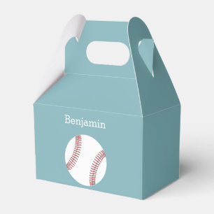 Baseball mit individuellem Namen - königliches Geschenkschachtel