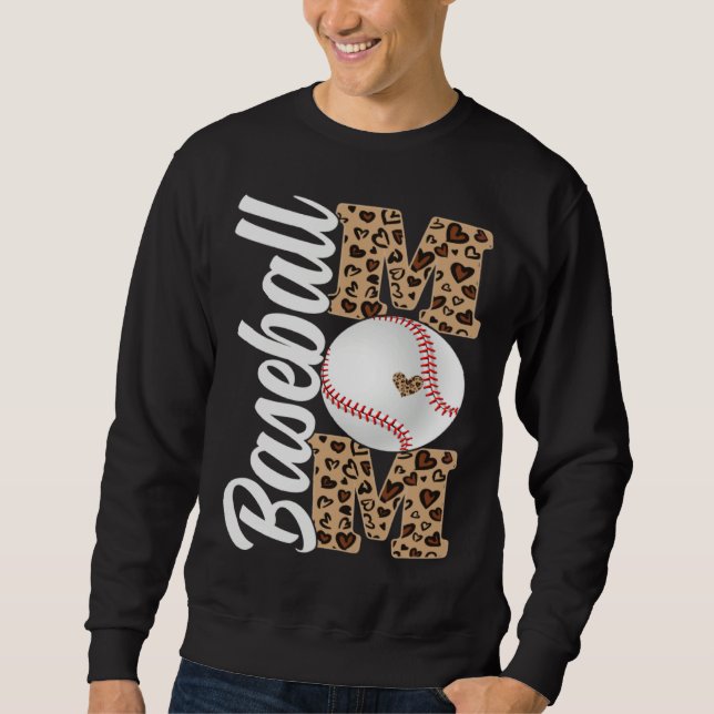 Baseball Mom Motheru2019s Day Baseball Sport  Wome Sweatshirt (Vorderseite)
