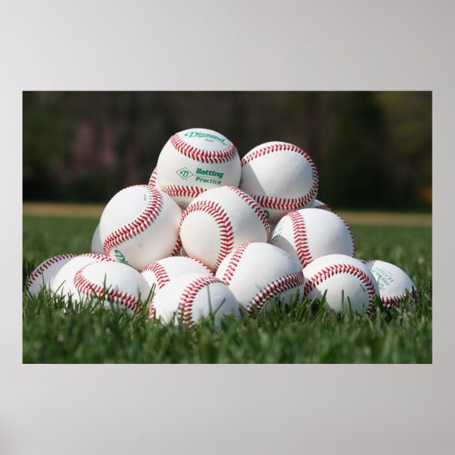Baseball Mound Poster (Vorne)