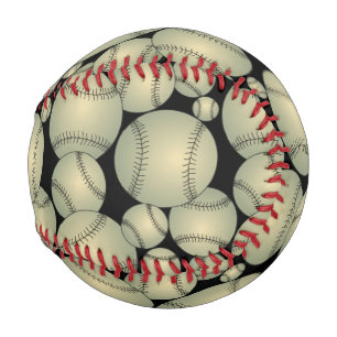 Baseball-Muster Baseball