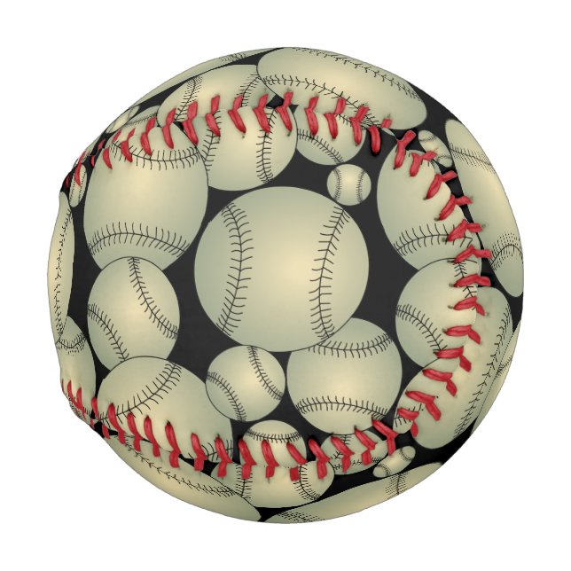 Baseball-Muster Baseball (Vorne Rechts)