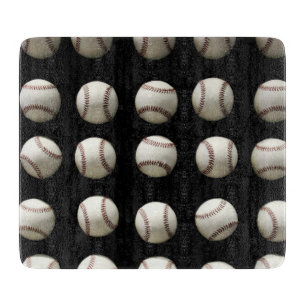 Baseball-Muster Schneidebrett