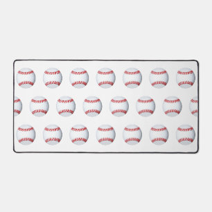 Baseball-Muster-Sportthema Schreibtischunterlage