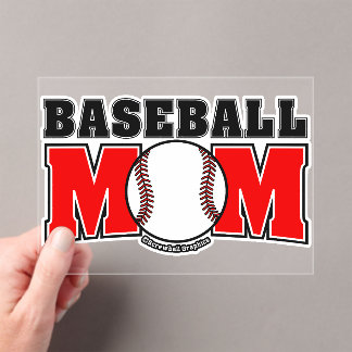 Baseball-Mutter Acryleinladungen